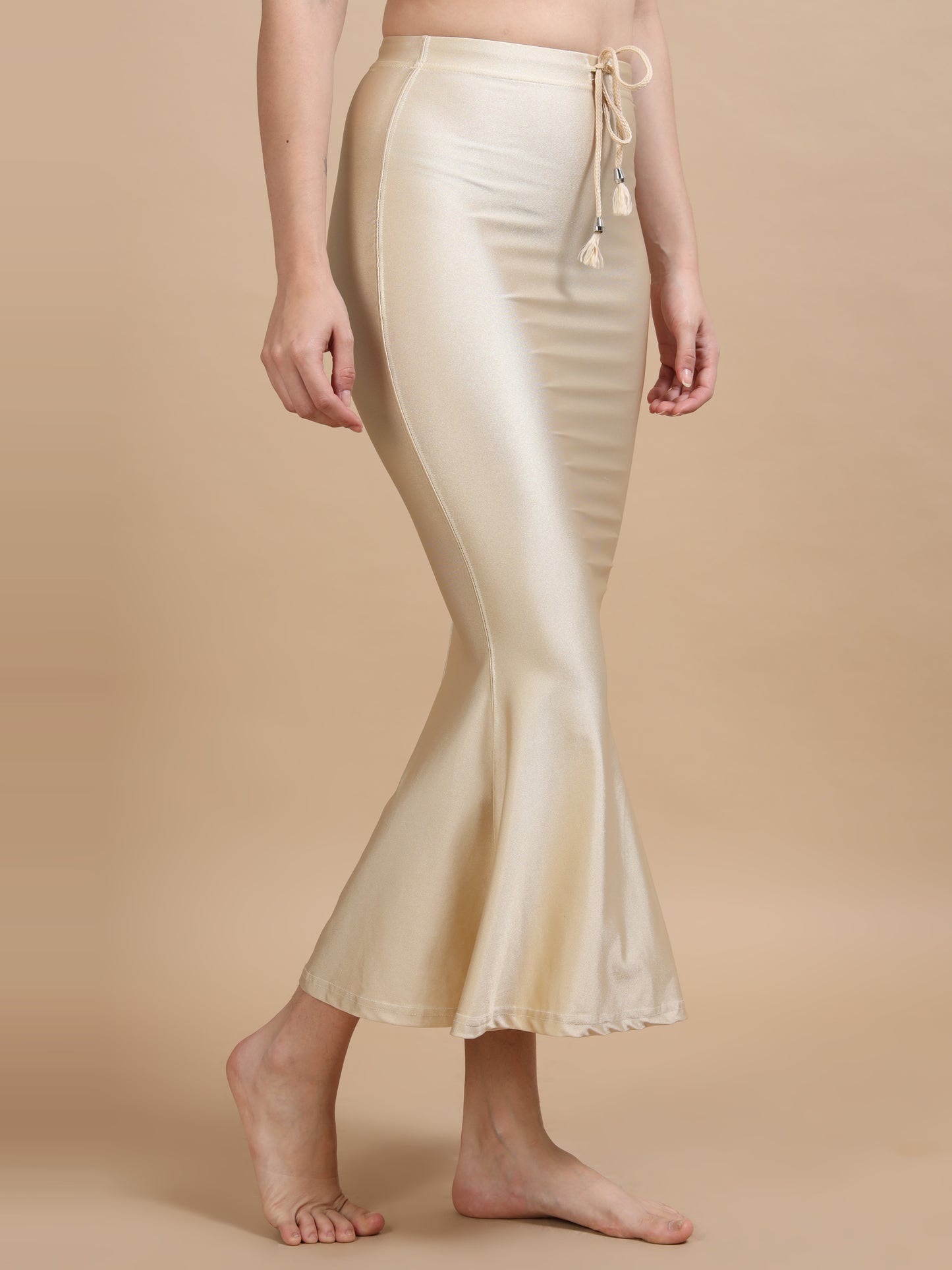 CREAM SHIMMER SAREE SHAPEWEAR