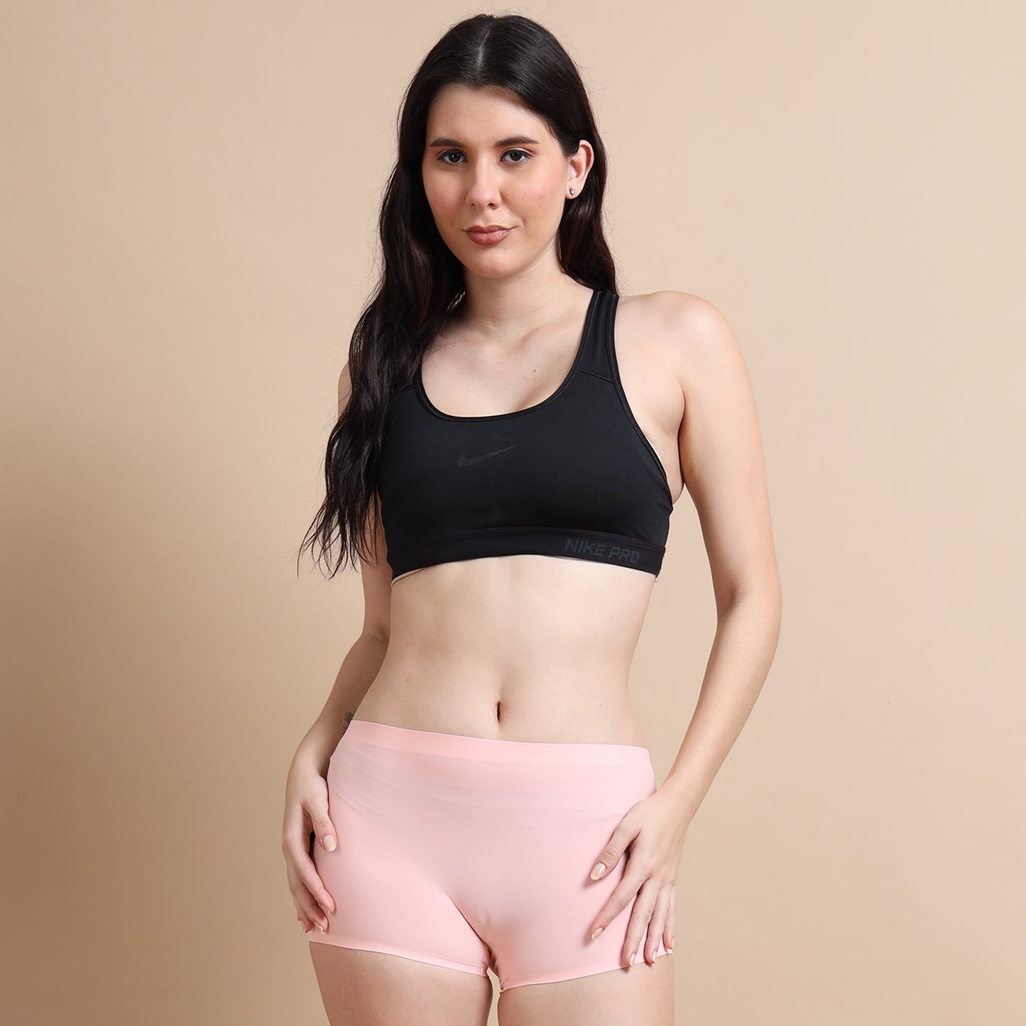 Women's Boyleg Seamless Peach Color Panties 