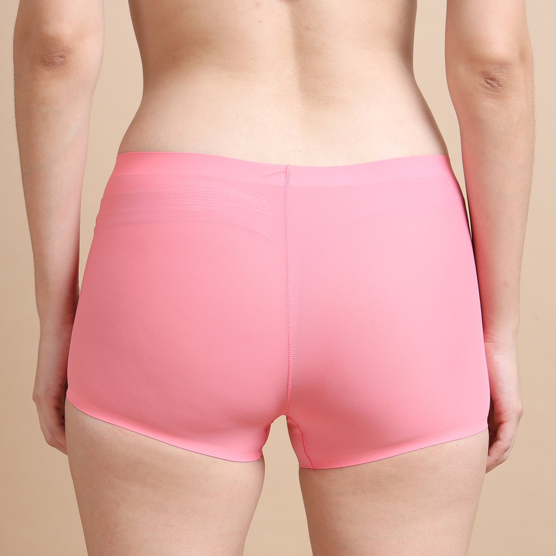  Boyleg Seamless Dark Pink Panties for Women 