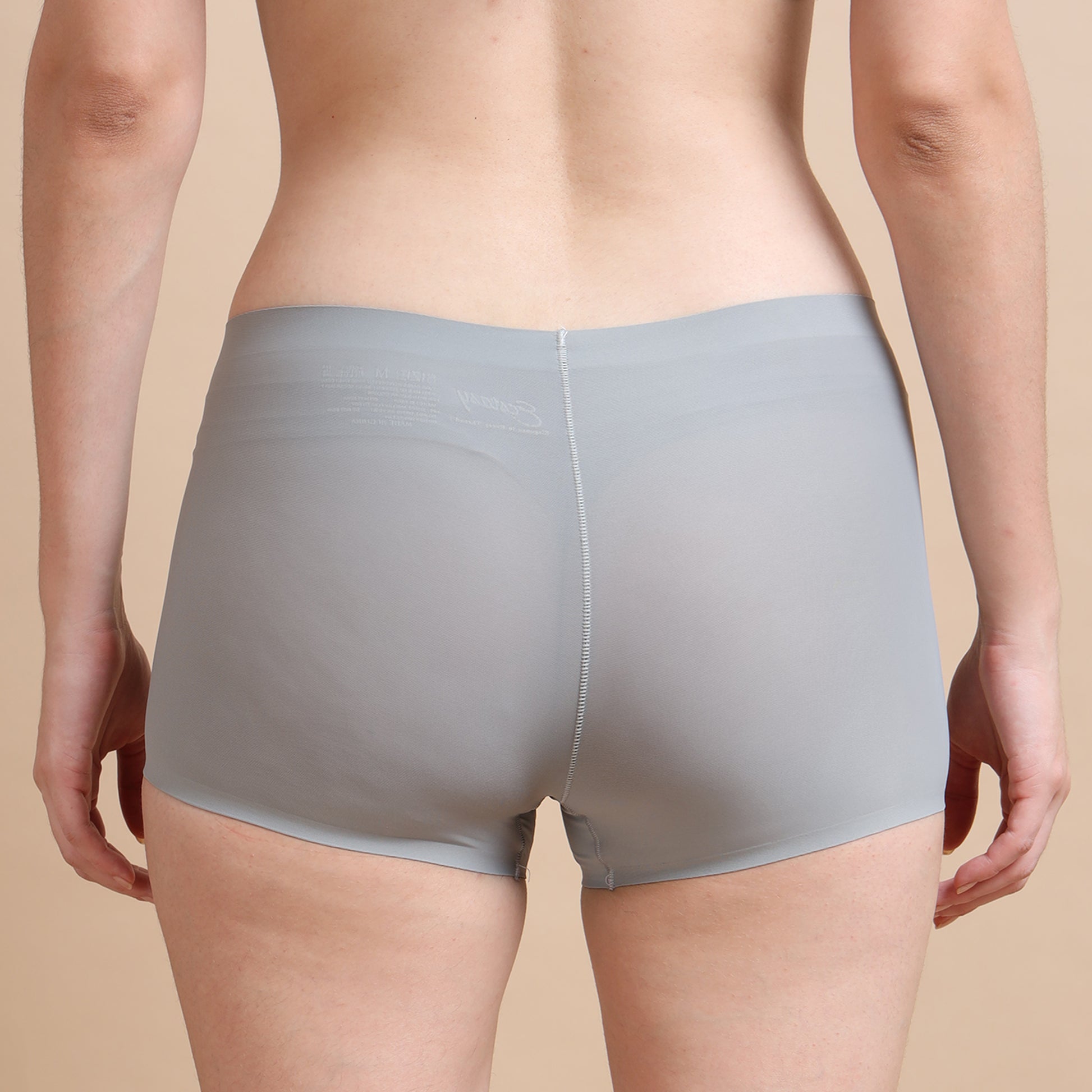 Soft Boyleg Seamless Grey Panties for Women