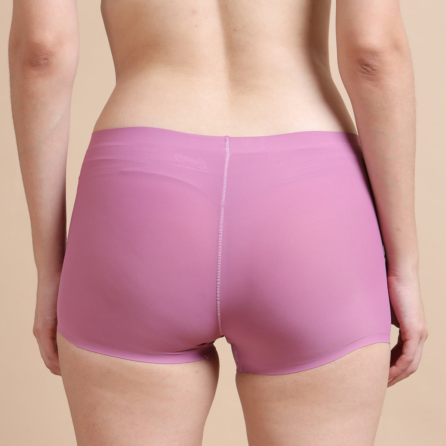  Mid-rise Boyleg Seamless Lavender Panties for Women