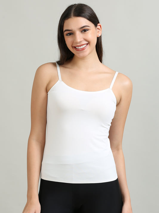 Adjustable White Camisole Women 