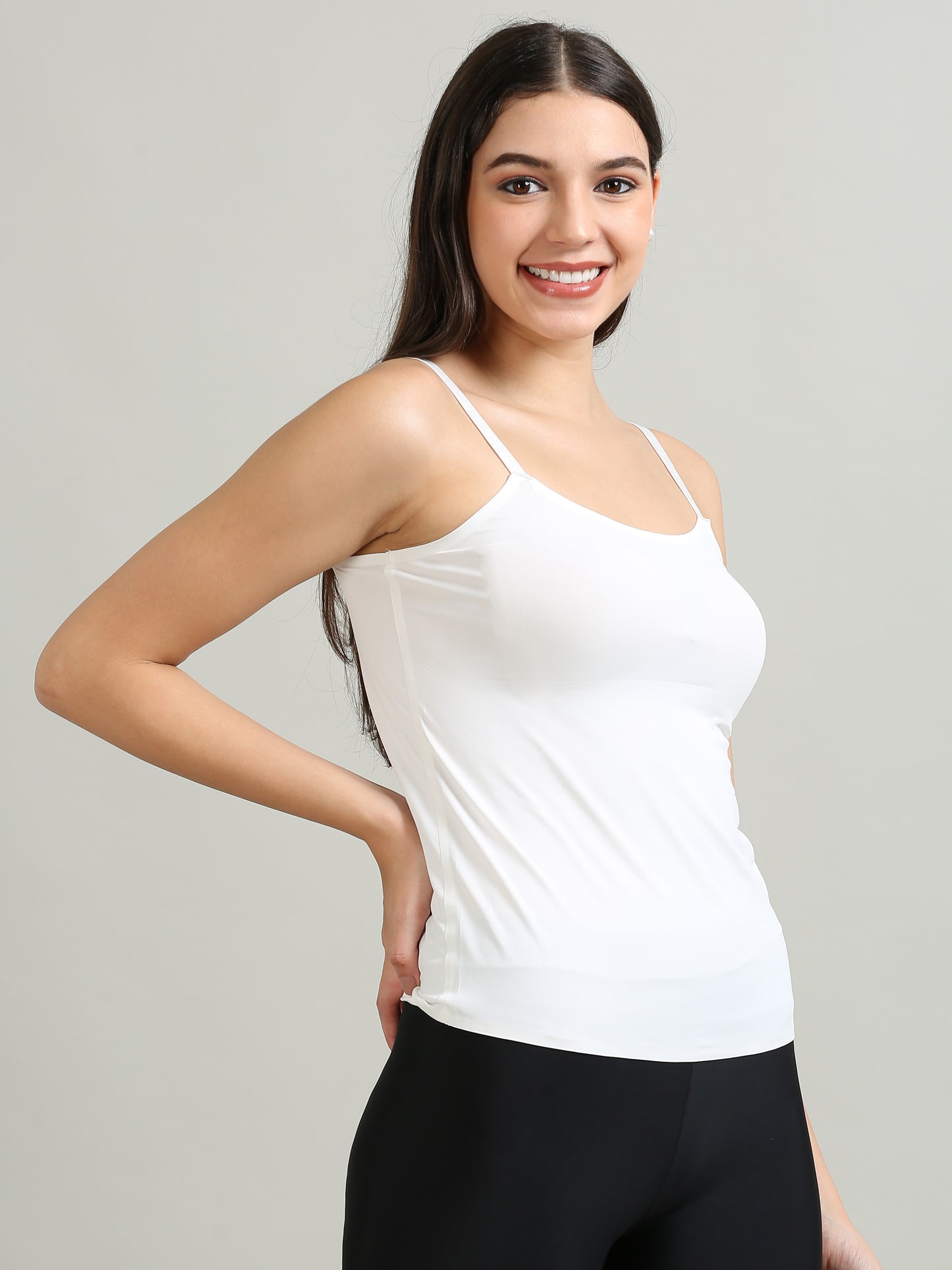 Adjustable White Camisole Women 