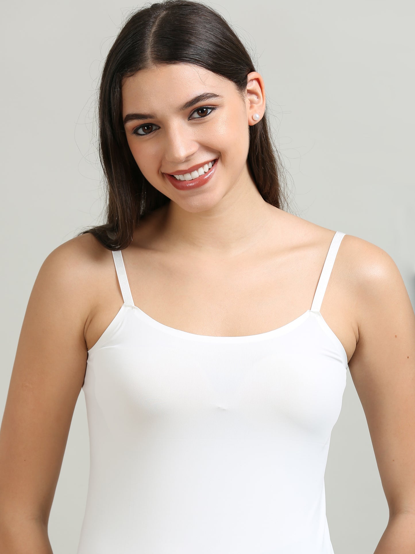 Adjustable White Camisole Women 