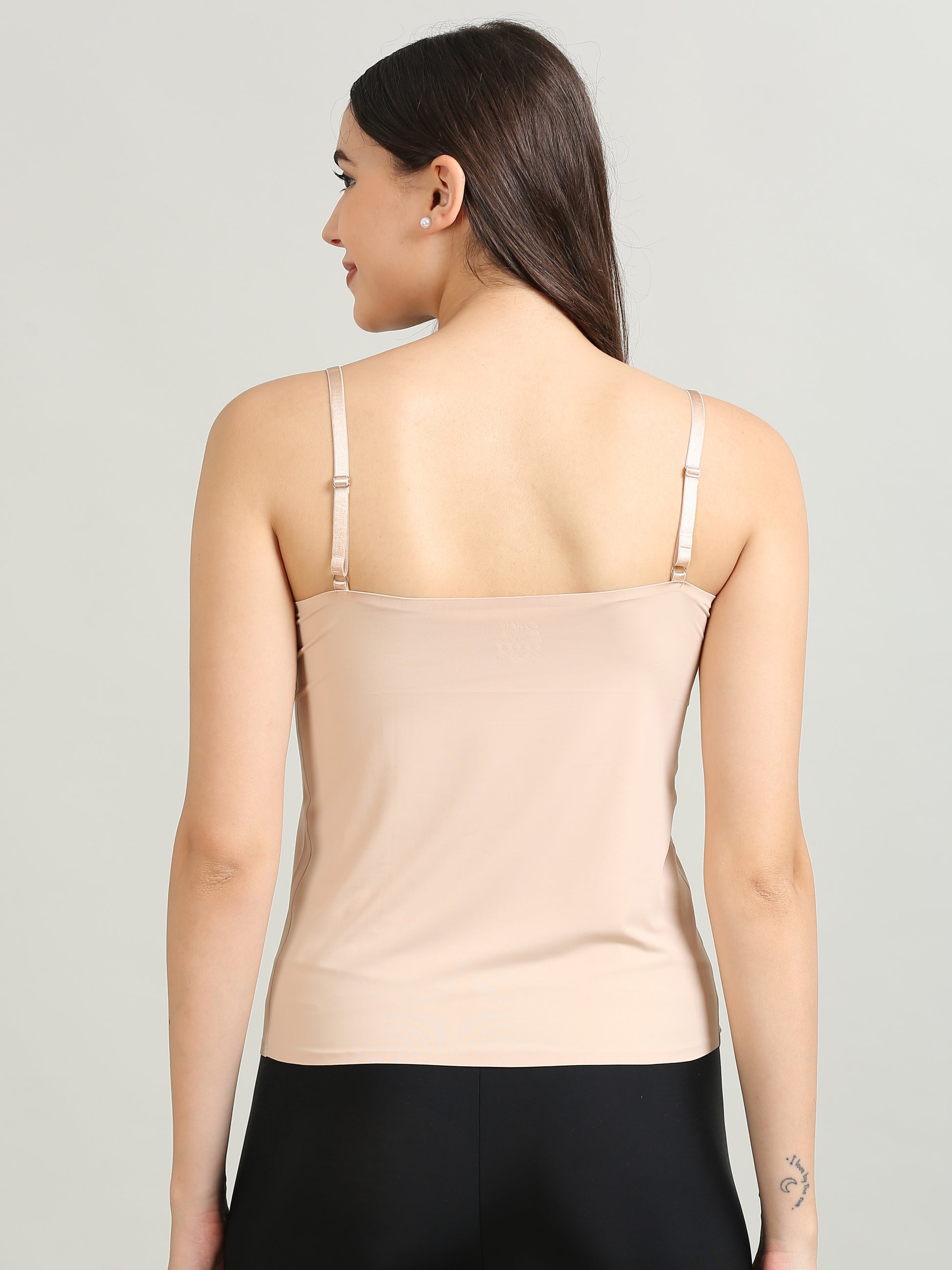 Adjustable Beige Camisole for Women