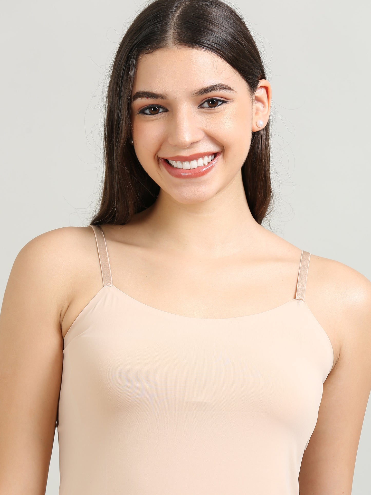 Adjustable Beige Camisole for Women