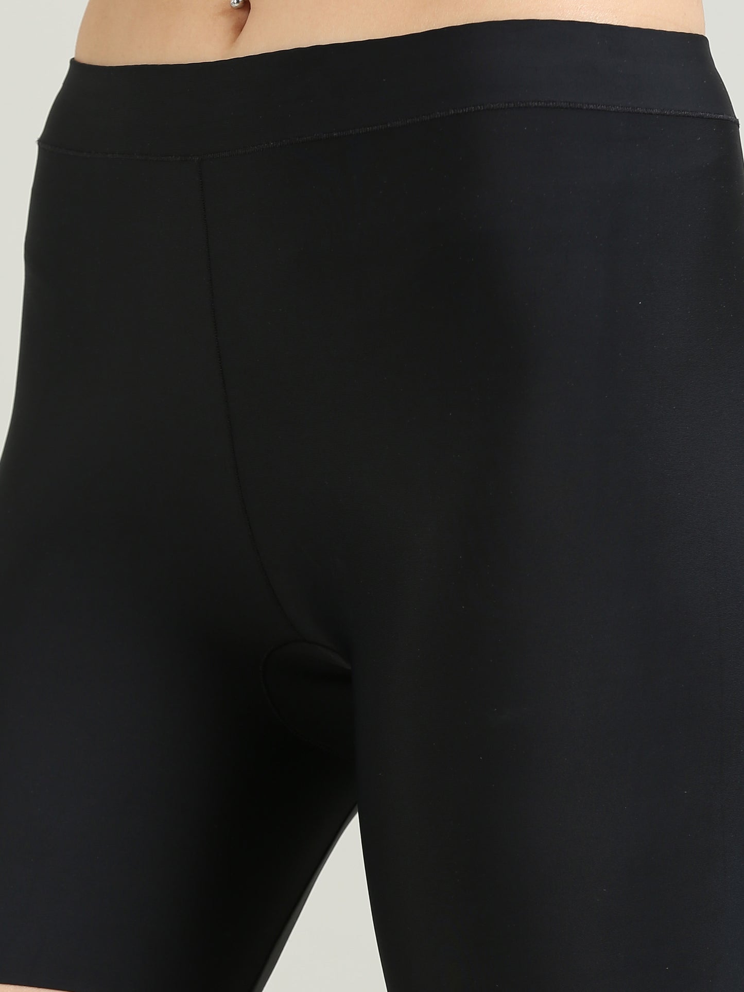 Premium stretch Black Cycling Shorts for Women