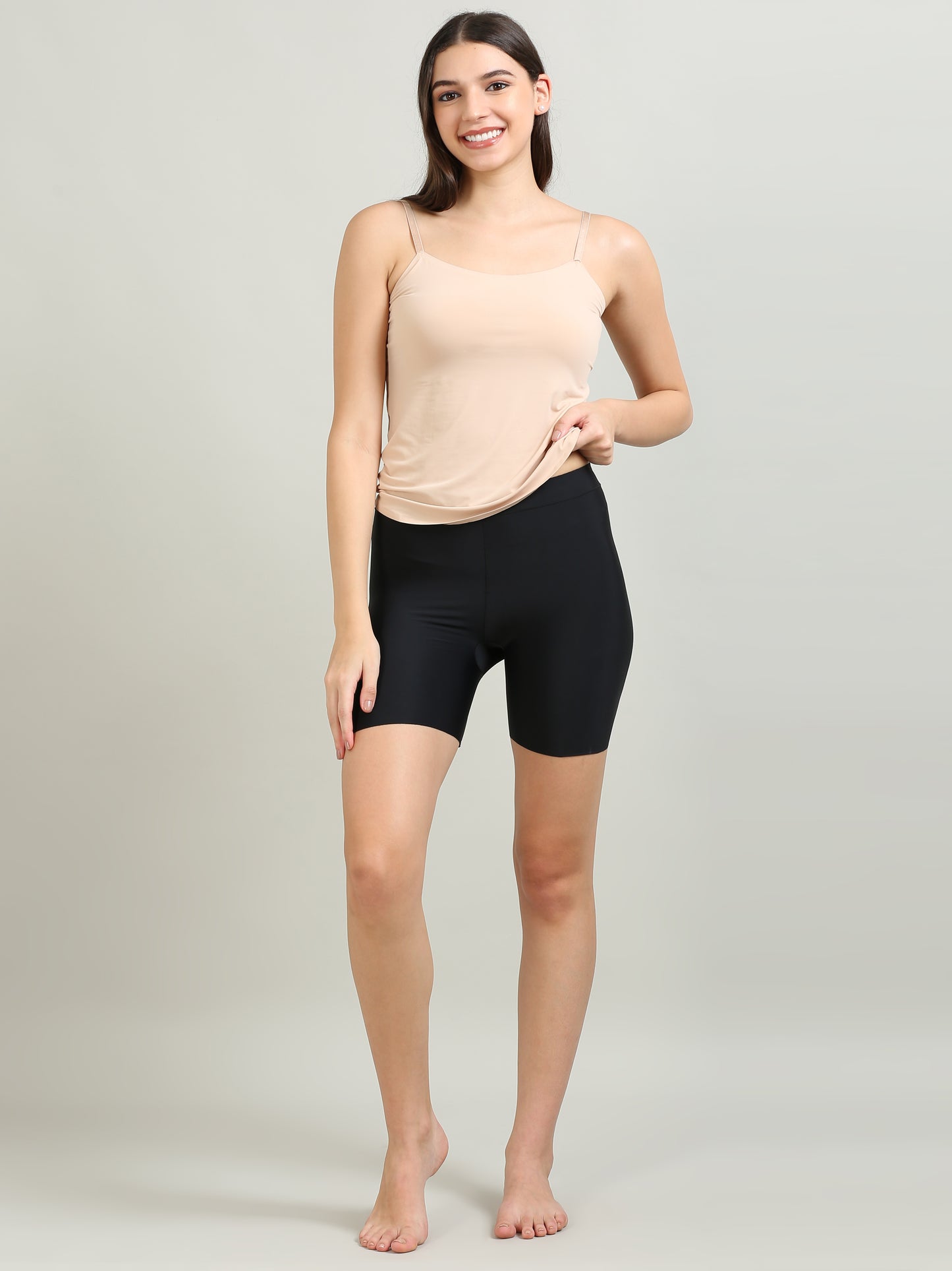 Premium stretch Black Cycling Shorts for Women