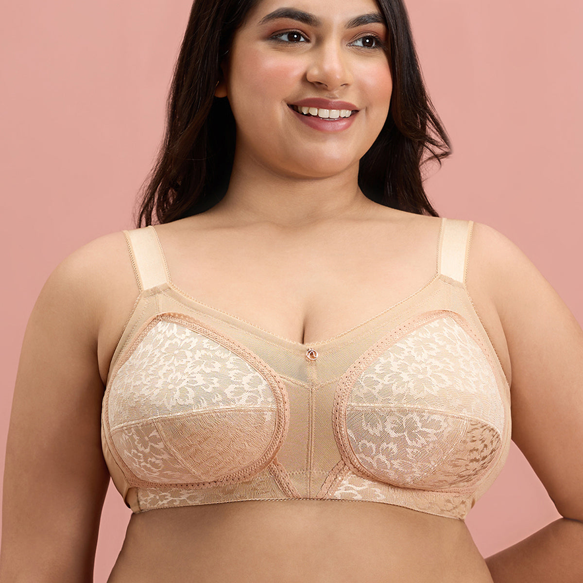 Shape & Support Sand No Underwire Bra for Women