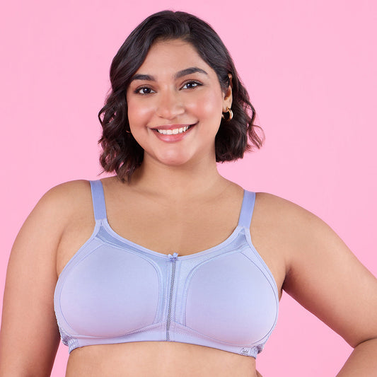 Purple M-Frame Bounce Control Everyday T-Shirt Bra