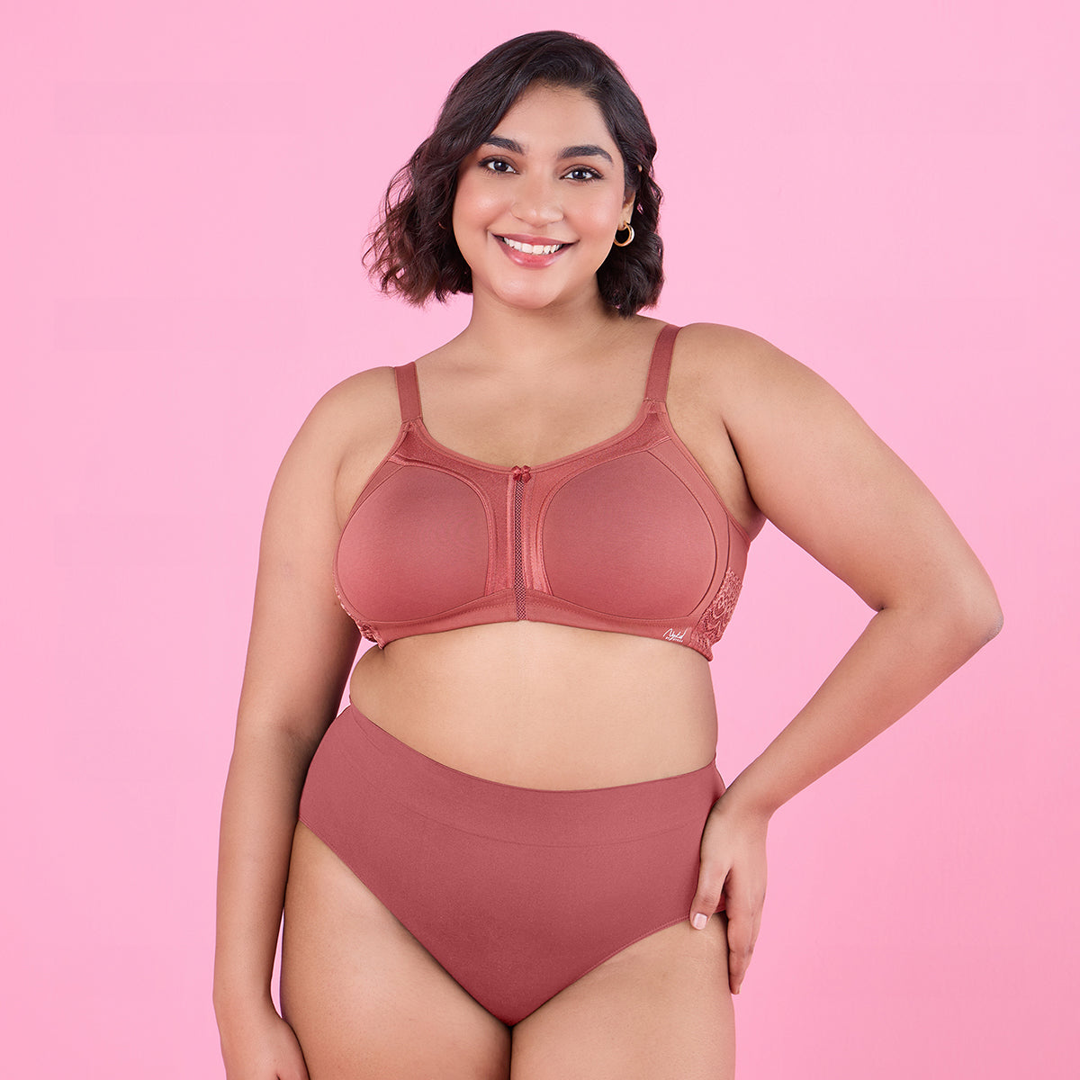 Rust M-Frame Womens No Bounce Bra