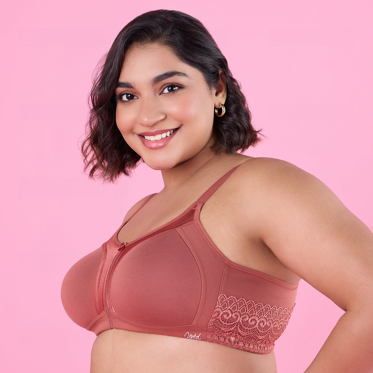 Rust M-Frame Womens No Bounce Bra