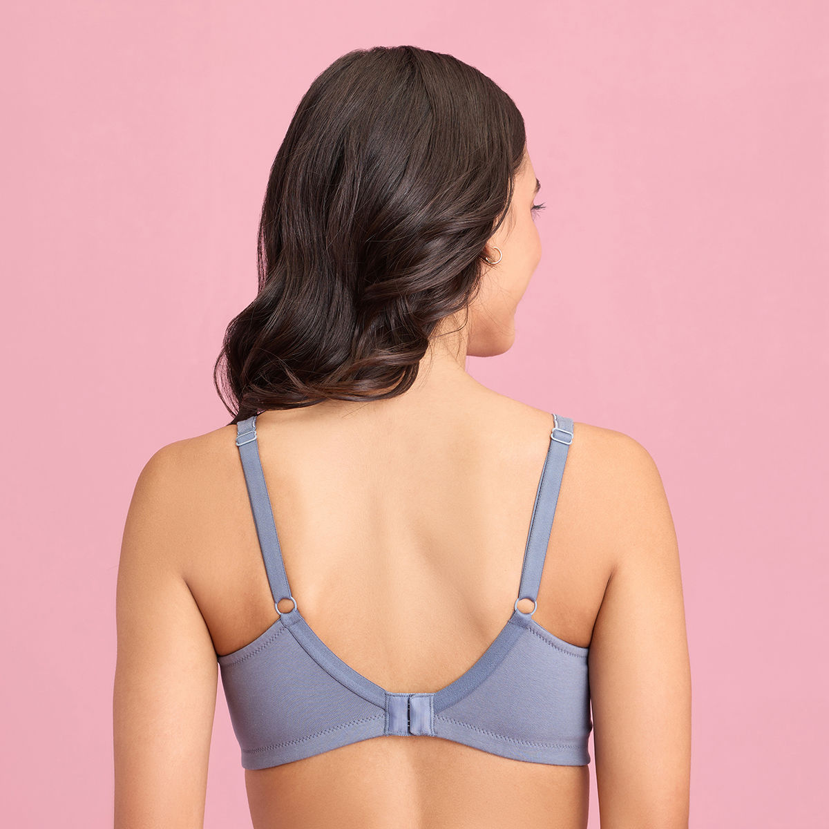 Sweat Free Blue Non Padded Bra