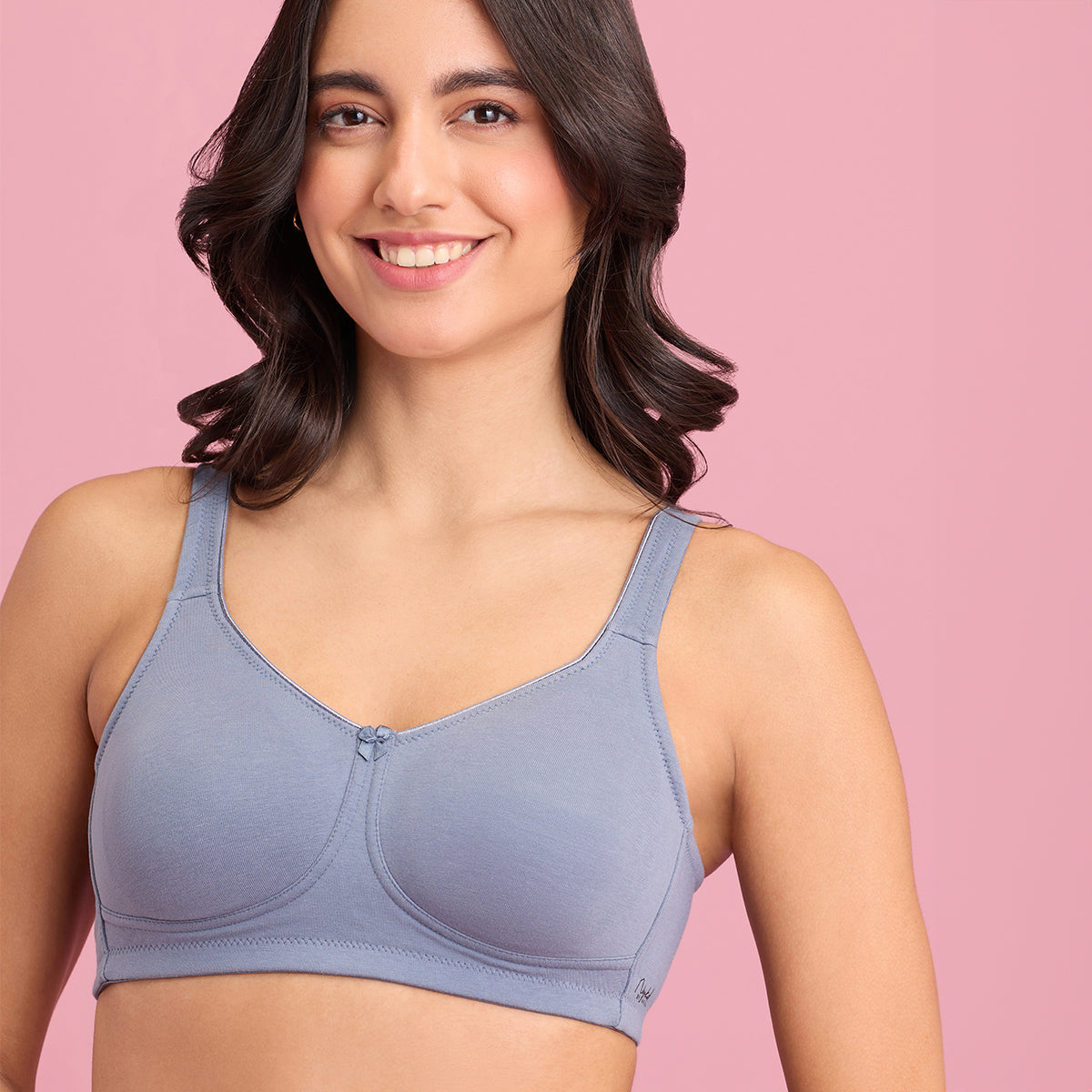 Sweat Free Blue Non Padded Bra