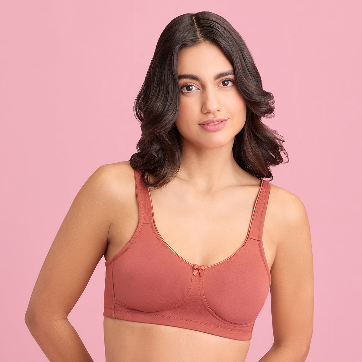 Rust Colour Womens Non Sweat Bra