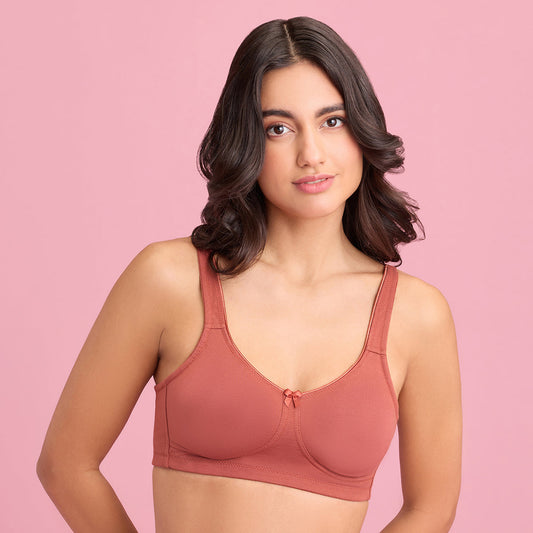 Rust Colour Womens Non Sweat Bra