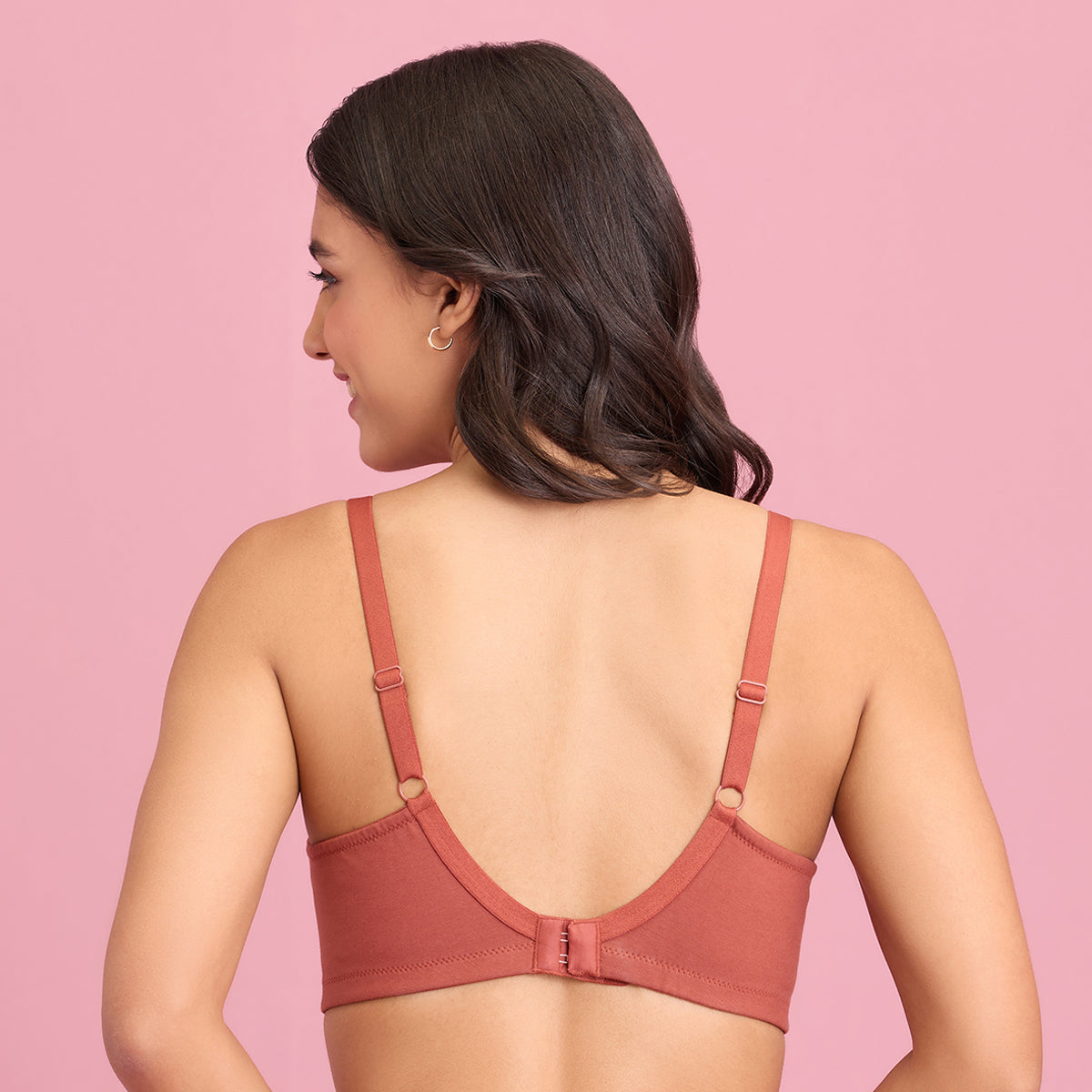 Rust Colour Womens Non Sweat Bra