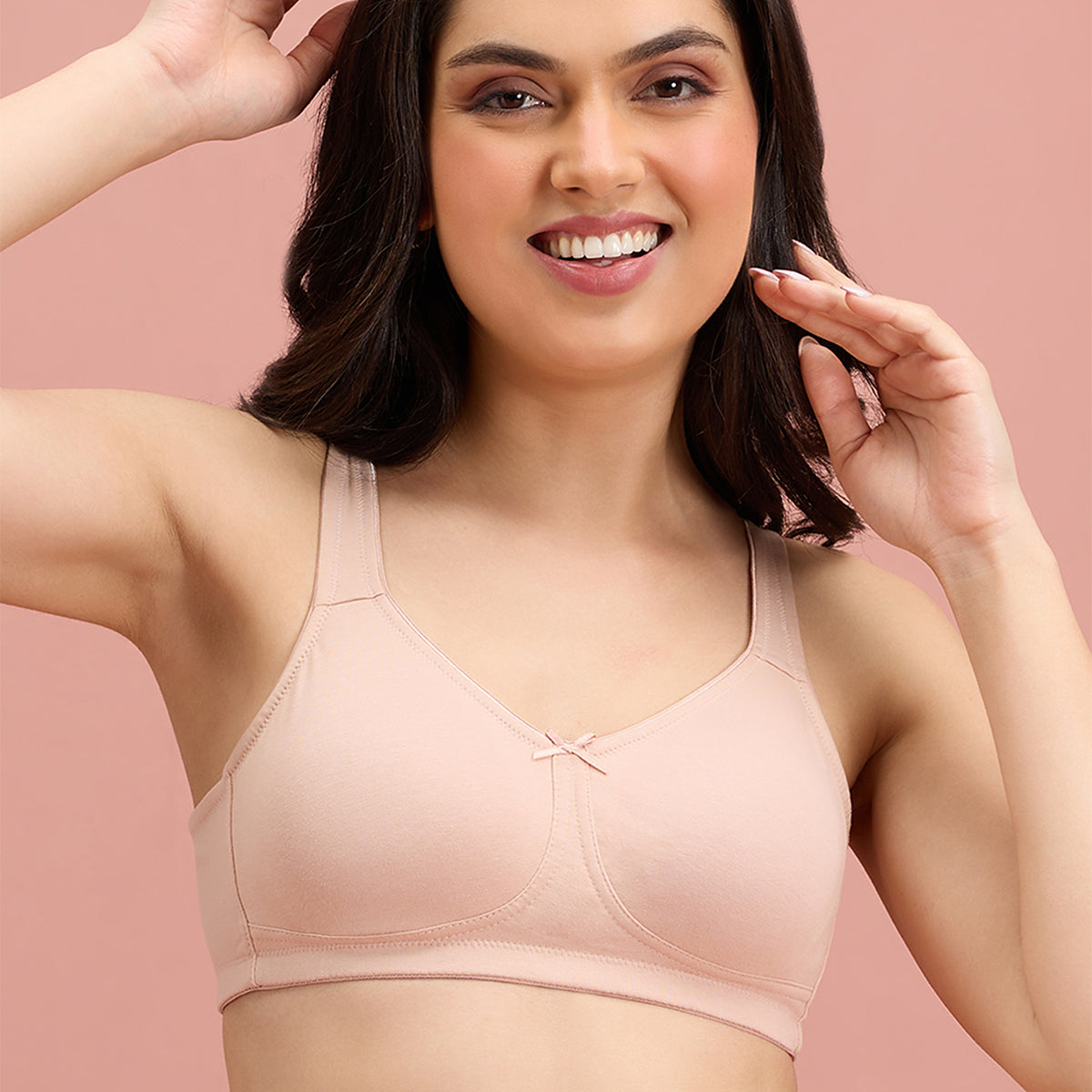 Sand Colour Sweat Proof Bra for Women