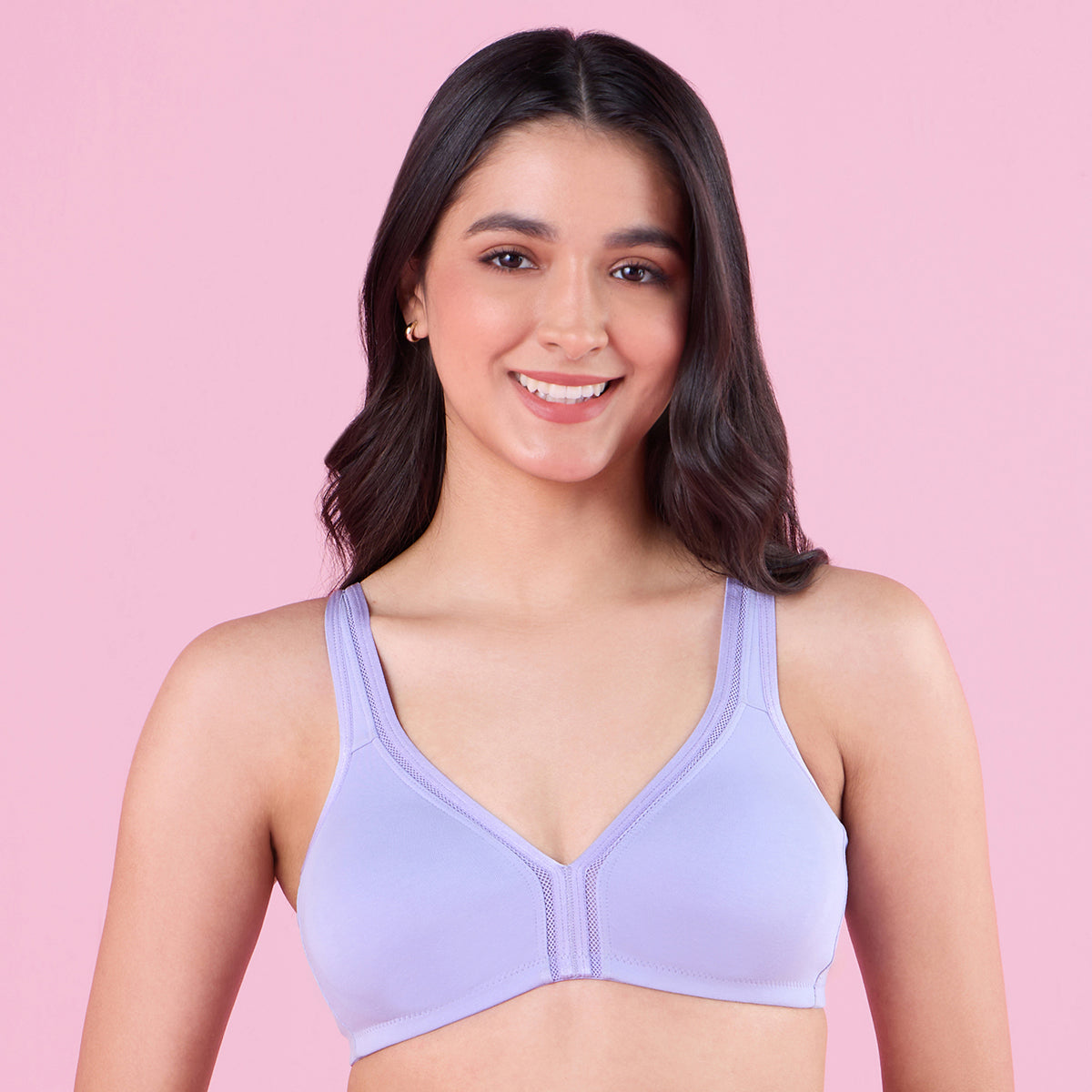 Light Blue Plunge Neckline Everyday Bra